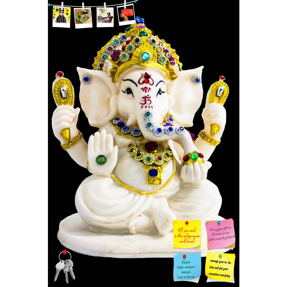 ArtzFolio Hindu God Ganesh D3 Printed Bulletin Board Notice Pin Board Soft Board | Frameless-Bulletin Boards Frameless-AZSAO18635279BLB_FL_L-Image Code 5002170 Vishnu Image Folio Pvt Ltd, IC 5002170, ArtzFolio, Bulletin Boards Frameless, Religious, Photography, hindu, god, ganesh, d3, printed, bulletin, board, notice, pin, soft, frameless, shelf, pin up board, push pin board, extra large cork board, big pin board, notice board, small bulletin board, cork board, wall notice board, giant cork board, bulletin 
