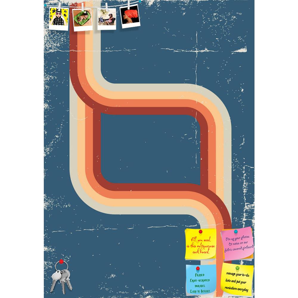 ArtzFolio Retro Abstract Design D2 Printed Bulletin Board Notice Pin Board Soft Board | Frameless-Bulletin Boards Frameless-AZSAO18639441BLB_FL_L-Image Code 5002171 Vishnu Image Folio Pvt Ltd, IC 5002171, ArtzFolio, Bulletin Boards Frameless, Abstract, Digital Art, retro, design, d2, printed, bulletin, board, notice, pin, soft, frameless, poster, color, background, vintage, old, texture, 1970s, style, striped, 1940-1980, retro-styled, imagery, backgrounds, revival, pattern, 1960s, element, shape, simplicity