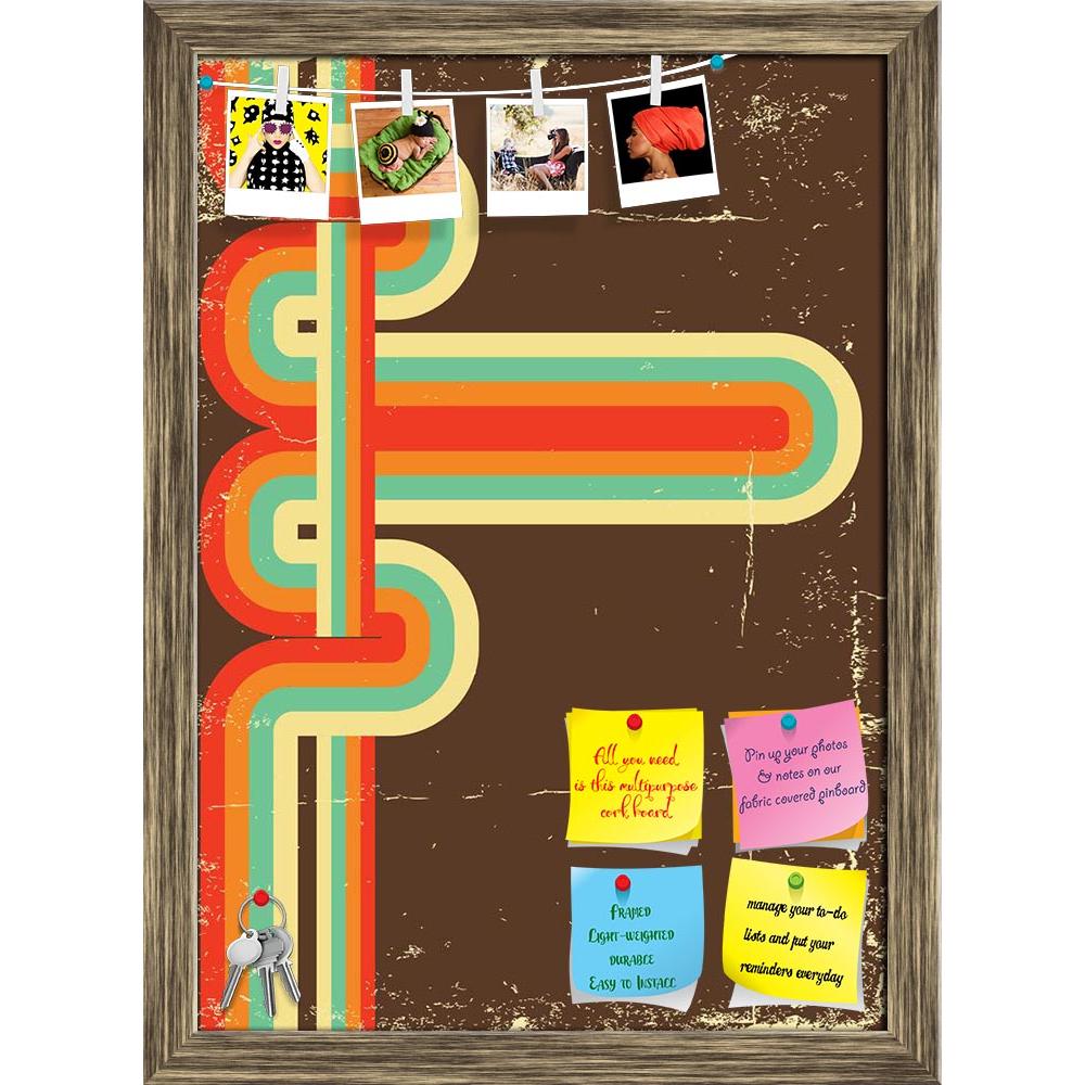 ArtzFolio Retro Abstract Design D3 Printed Bulletin Board Notice Pin Board Soft Board | Framed-Bulletin Boards Framed-AZSAO18639442BLB_FR_L-Image Code 5002172 Vishnu Image Folio Pvt Ltd, IC 5002172, ArtzFolio, Bulletin Boards Framed, Abstract, Digital Art, retro, design, d3, printed, bulletin, board, notice, pin, soft, framed, poster, color, background, vintage, old, paper, 1970s, style, striped, 1940-1980, retro-styled, imagery, backgrounds, revival, pattern, 1960s, element, shape, simplicity, wave, s, and