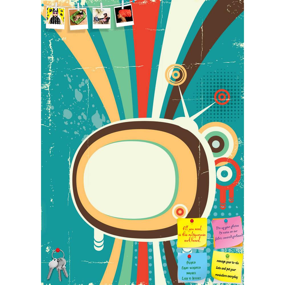 ArtzFolio Abstract Retro Television Printed Bulletin Board Notice Pin Board Soft Board | Frameless-Bulletin Boards Frameless-AZSAO18639445BLB_FL_L-Image Code 5002173 Vishnu Image Folio Pvt Ltd, IC 5002173, ArtzFolio, Bulletin Boards Frameless, Abstract, Digital Art, retro, television, printed, bulletin, board, notice, pin, soft, frameless, poster, old, background, 1970s, style, revival, 1940-1980, retro-styled, imagery, backgrounds, 1960s, old-fashioned, grunge, striped, shape, pattern, design, element, dec