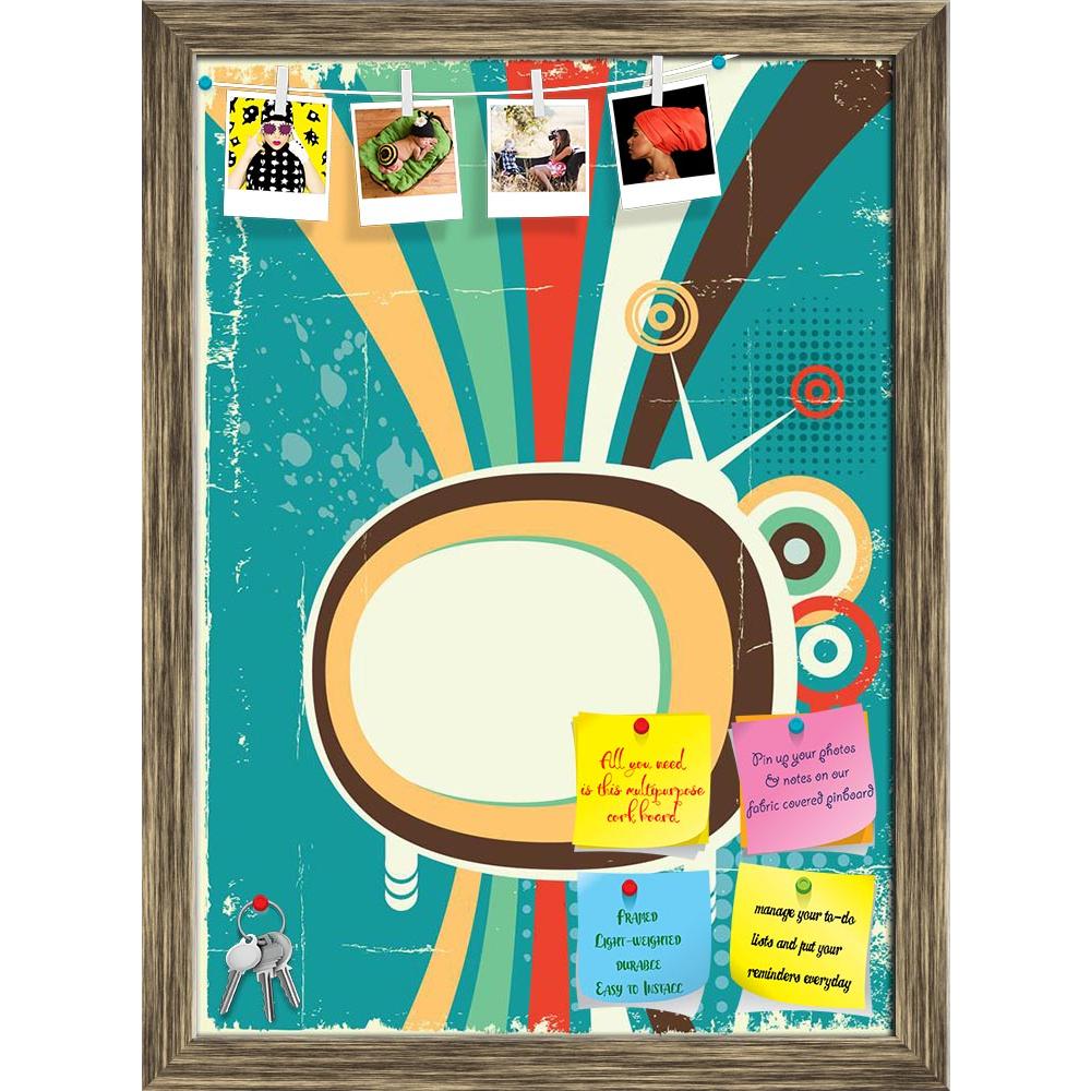 ArtzFolio Abstract Retro Television Printed Bulletin Board Notice Pin Board Soft Board | Framed-Bulletin Boards Framed-AZSAO18639445BLB_FR_L-Image Code 5002173 Vishnu Image Folio Pvt Ltd, IC 5002173, ArtzFolio, Bulletin Boards Framed, Abstract, Digital Art, retro, television, printed, bulletin, board, notice, pin, soft, framed, poster, old, background, 1970s, style, revival, 1940-1980, retro-styled, imagery, backgrounds, 1960s, old-fashioned, grunge, striped, shape, pattern, design, element, decor, and, pai