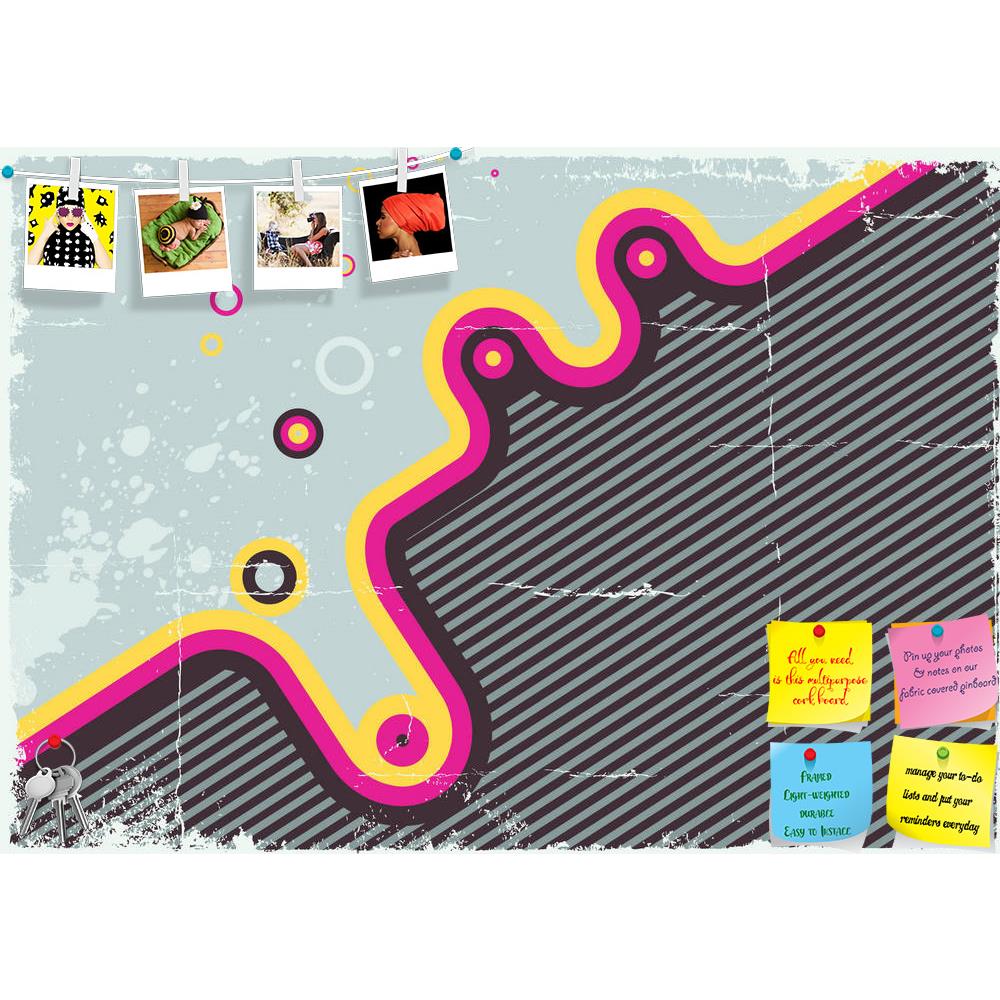ArtzFolio Retro Abstract Design D4 Printed Bulletin Board Notice Pin Board Soft Board | Frameless-Bulletin Boards Frameless-AZSAO18639447BLB_FL_L-Image Code 5002174 Vishnu Image Folio Pvt Ltd, IC 5002174, ArtzFolio, Bulletin Boards Frameless, Abstract, Digital Art, retro, design, d4, printed, bulletin, board, notice, pin, soft, frameless, background, poster, 1960s, style, 1940-1980, retro-styled, imagery, revival, 1970s, pattern, striped, simplicity, shape, element, grunge, arts, s, and, art, entertainment,