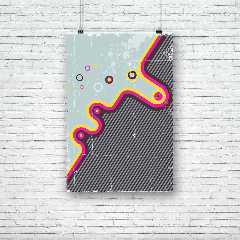 Retro Abstract Design D4 Unframed Paper Poster-Paper Posters Unframed-POS_UN-IC 5002174 IC 5002174, Abstract Expressionism, Abstracts, Art and Paintings, Cities, City Views, Entertainment, Paintings, Patterns, Retro, Semi Abstract, abstract, design, d4, unframed, paper, poster, arts, and, backgrounds, composition, decor, element, elegance, grunge, illustration, painting, old, fashioned, pattern, revival, shape, simplicity, striped, artzfolio, posters, wall posters, posters for room, posters for room decorat