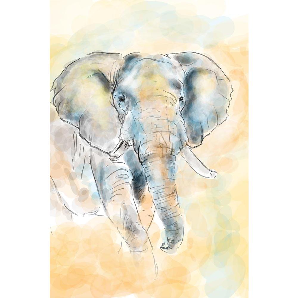 ArtzFolio Elephant Aquarelle Artwork Unframed Paper Poster-Paper Posters Unframed-AZART18647297POS_UN_L-Image Code 5002178 Vishnu Image Folio Pvt Ltd, IC 5002178, ArtzFolio, Paper Posters Unframed, Animals, Kids, Fine Art Reprint, elephant, aquarelle, artwork, unframed, paper, poster, wall, large, size, for, living, room, home, decoration, big, framed, decor, posters, pitaara, box, modern, art, with, frame, bedroom, amazonbasics, door, drawing, small, decorative, office, reception, multiple, friends, images