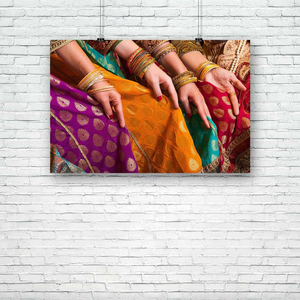 Bollywood Dancers Unframed Paper Poster-Paper Posters Unframed-POS_UN-IC 5002186 IC 5002186, Allah, Arabic, Asian, Cinema, Culture, Dance, Ethnic, Fashion, Hinduism, Indian, Islam, Movies, Music and Dance, Patterns, Television, Traditional, Tribal, TV Series, Wooden, World Culture, bollywood, dancers, unframed, paper, poster, india, belly, sari, arab, arabian, arm, band, beautiful, bellydance, blue, bracelet, chain, closeup, clothes, clothing, color, detail, dress, expensive, fabric, female, gold, green, ha