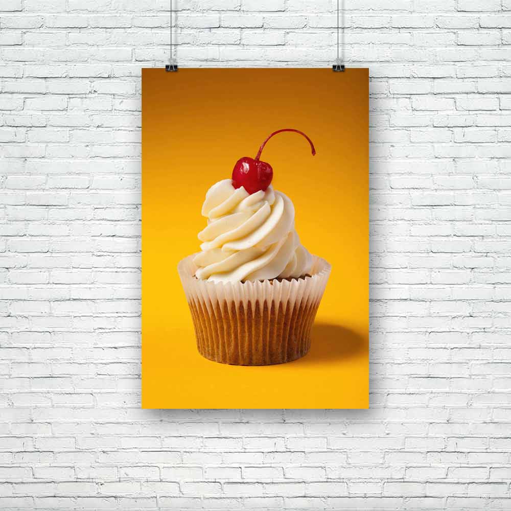 Photo of Cupcake With Red Cherry Unframed Paper Poster-Paper Posters Unframed-POS_UN-IC 5002187 IC 5002187, Birthday, Cuisine, Food, Food and Beverage, Food and Drink, Holidays, Space, photo, of, cupcake, with, red, cherry, unframed, paper, poster, background, baked, brown, cake, celebration, chocolate, closeup, colorful, copy, copyspace, cream, cup, cutout, decorated, delicious, dessert, fresh, frosting, holiday, icing, isolated, muffin, nobody, one, orange, party, pink, single, snack, sprinkles, sweet, ta