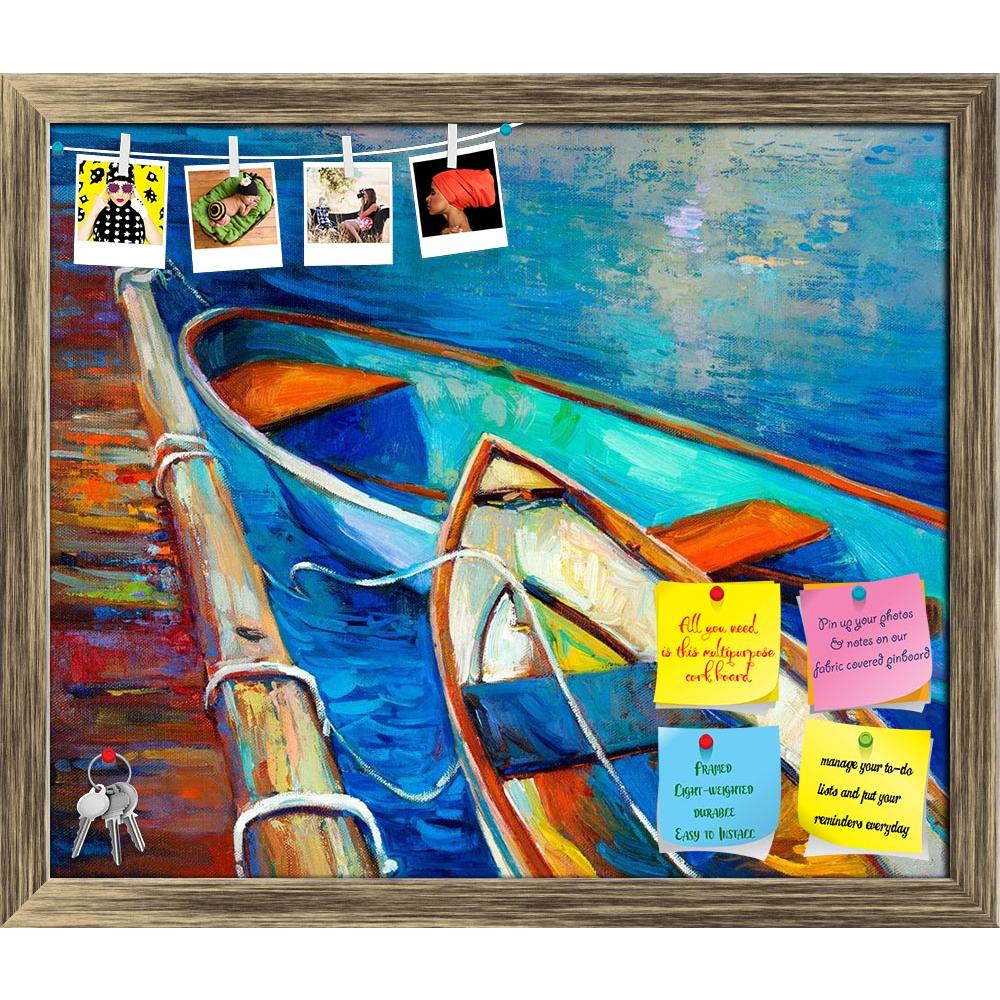 ArtzFolio Artwork Of Boat & Jetty D4 Printed Bulletin Board Notice Pin Board Soft Board | Framed-Bulletin Boards Framed-AZSAO18764462BLB_FR_L-Image Code 5002193 Vishnu Image Folio Pvt Ltd, IC 5002193, ArtzFolio, Bulletin Boards Framed, Landscapes, Fine Art Reprint, artwork, of, boat, jetty, d4, printed, bulletin, board, notice, pin, soft, framed, original, oil, painting, jettypier, canvas.sunset, ocean.modern, impressionism, pin up board, push pin board, extra large cork board, big pin board, notice board, 