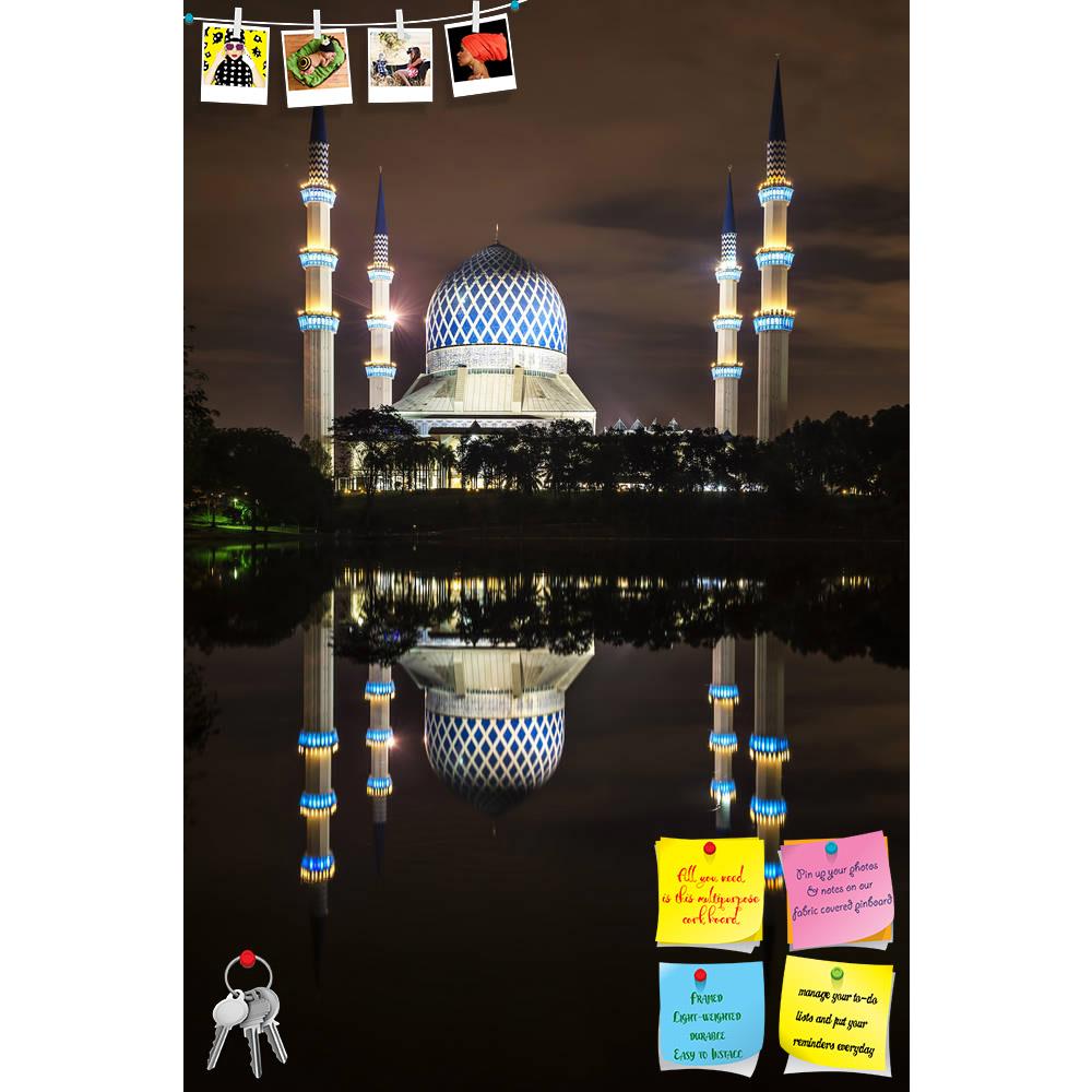 ArtzFolio Reflection Of Blue Mosque Printed Bulletin Board Notice Pin Board Soft Board | Frameless-Bulletin Boards Frameless-AZSAO18870021BLB_FL_L-Image Code 5002218 Vishnu Image Folio Pvt Ltd, IC 5002218, ArtzFolio, Bulletin Boards Frameless, Places, Religious, Photography, reflection, of, blue, mosque, printed, bulletin, board, notice, pin, soft, frameless, pin up board, push pin board, extra large cork board, big pin board, notice board, small bulletin board, cork board, wall notice board, giant cork boa
