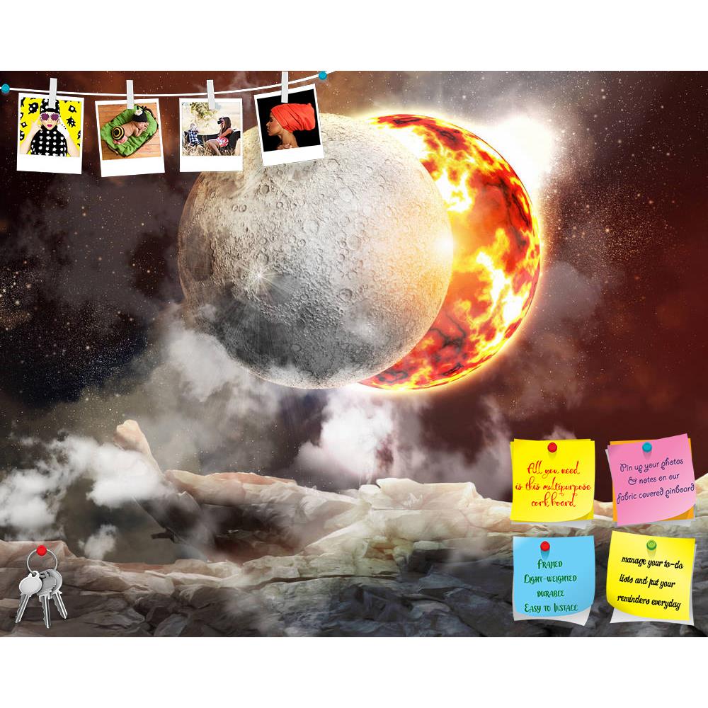 ArtzFolio Planets In Fantastic Space D2 Printed Bulletin Board Notice Pin Board Soft Board | Frameless-Bulletin Boards Frameless-AZSAO18892210BLB_FL_L-Image Code 5002221 Vishnu Image Folio Pvt Ltd, IC 5002221, ArtzFolio, Bulletin Boards Frameless, Fantasy, Places, Digital Art, planets, in, fantastic, space, d2, printed, bulletin, board, notice, pin, soft, frameless, image, against, dark, background, pin up board, push pin board, extra large cork board, big pin board, notice board, small bulletin board, cork