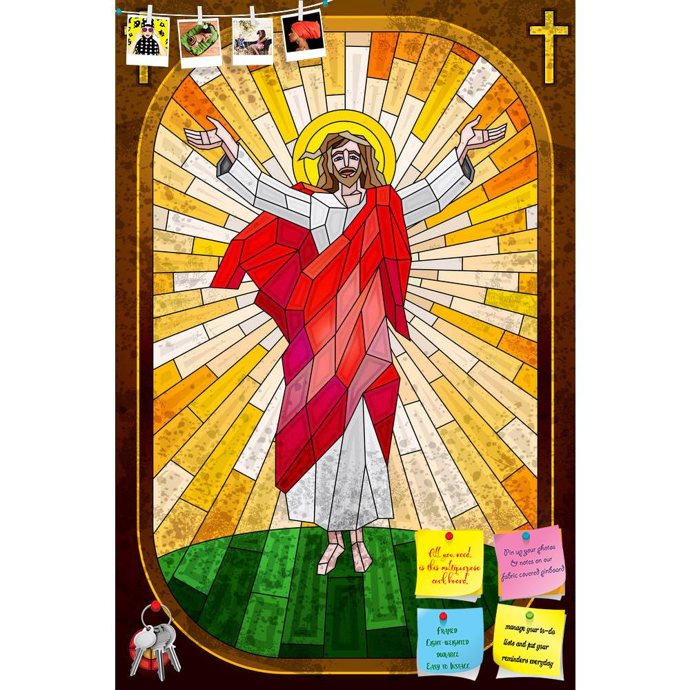 ArtzFolio Jesus Christ D3 Printed Bulletin Board Notice Pin Board Soft Board | Frameless-Bulletin Boards Frameless-AZSAO18955614BLB_FL_L-Image Code 5002231 Vishnu Image Folio Pvt Ltd, IC 5002231, ArtzFolio, Bulletin Boards Frameless, Religious, Digital Art, jesus, christ, d3, printed, bulletin, board, notice, pin, soft, frameless, stained, glass, painting, pin up board, push pin board, extra large cork board, big pin board, notice board, small bulletin board, cork board, wall notice board, giant cork board,