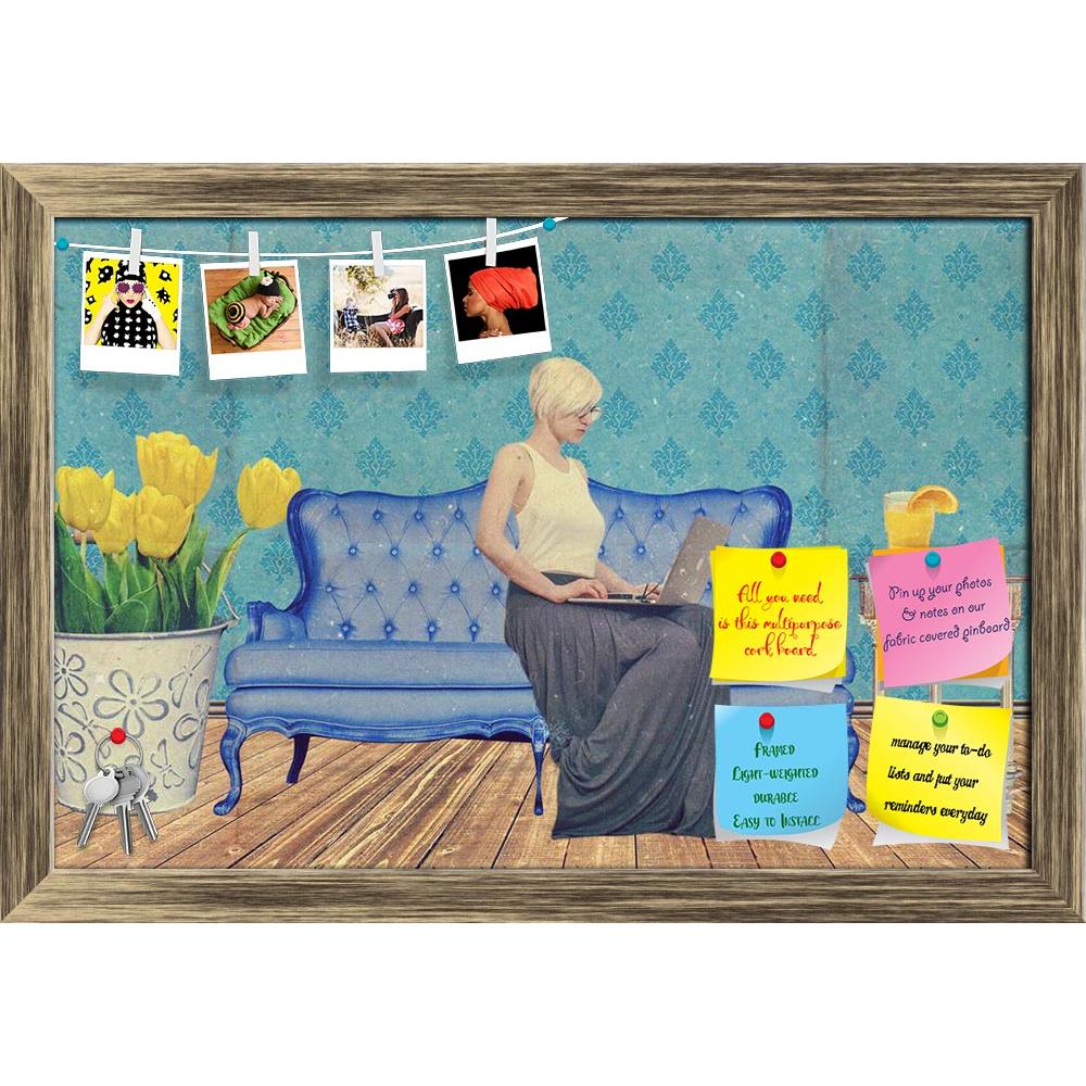 ArtzFolio Fantasy Retro Artwork with Beautiful Woman D7 Printed Bulletin Board Notice Pin Board Soft Board | Framed-Bulletin Boards Framed-AZSAO18989726BLB_FR_L-Image Code 5002240 Vishnu Image Folio Pvt Ltd, IC 5002240, ArtzFolio, Bulletin Boards Framed, Conceptual, Figurative, Photography, fantasy, retro, artwork, with, beautiful, woman, d7, printed, bulletin, board, notice, pin, soft, framed, art, collage, style, aged, beauty, creative, color, compilation, concept, design, dream, dress, female, tale, fair