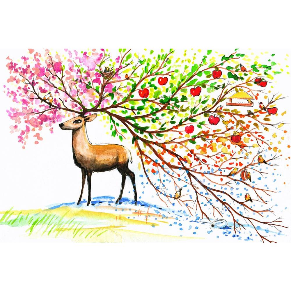 ArtzFolio Brown Deer With Beautiful Horn Unframed Paper Poster-Paper Posters Unframed-AZART19026299POS_UN_L-Image Code 5002245 Vishnu Image Folio Pvt Ltd, IC 5002245, ArtzFolio, Paper Posters Unframed, Abstract, Animals, Kids, Fine Art Reprint, brown, deer, with, beautiful, horn, unframed, paper, poster, wall, large, size, for, living, room, home, decoration, big, framed, decor, posters, pitaara, box, modern, art, frame, bedroom, amazonbasics, door, drawing, small, decorative, office, reception, multiple, f