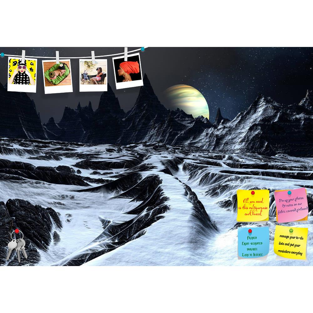 ArtzFolio Track Over Twisted Surface On Alien Planet Printed Bulletin Board Notice Pin Board Soft Board | Frameless-Bulletin Boards Frameless-AZSAO19049904BLB_FL_L-Image Code 5002248 Vishnu Image Folio Pvt Ltd, IC 5002248, ArtzFolio, Bulletin Boards Frameless, Fantasy, Places, Digital Art, track, over, twisted, surface, on, alien, planet, printed, bulletin, board, notice, pin, soft, frameless, towards, distant, mountains, pin up board, push pin board, extra large cork board, big pin board, notice board, sma