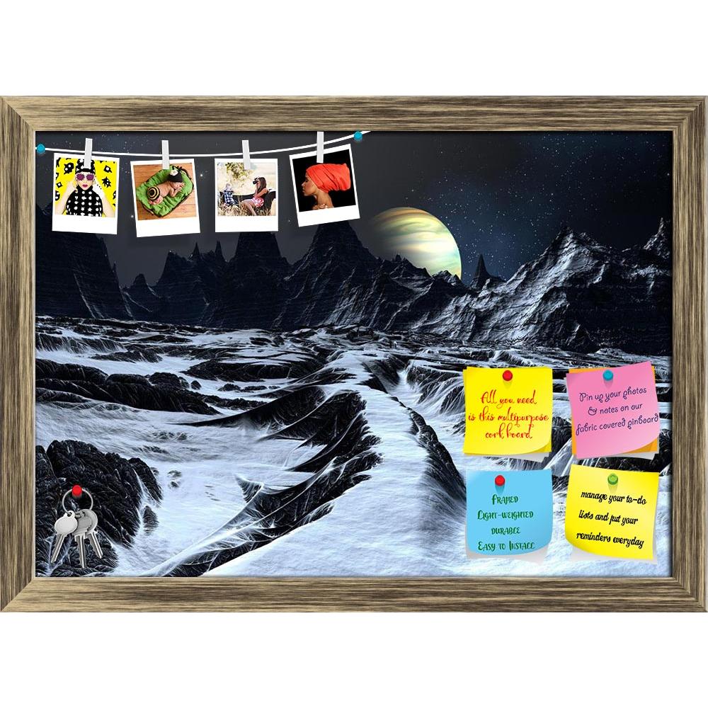 ArtzFolio Track Over Twisted Surface On Alien Planet Printed Bulletin Board Notice Pin Board Soft Board | Framed-Bulletin Boards Framed-AZSAO19049904BLB_FR_L-Image Code 5002248 Vishnu Image Folio Pvt Ltd, IC 5002248, ArtzFolio, Bulletin Boards Framed, Fantasy, Places, Digital Art, track, over, twisted, surface, on, alien, planet, printed, bulletin, board, notice, pin, soft, framed, towards, distant, mountains, pin up board, push pin board, extra large cork board, big pin board, notice board, small bulletin 