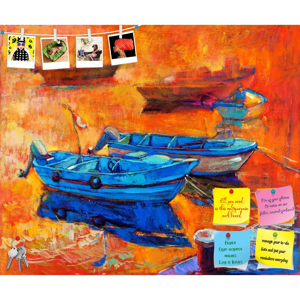 ArtzFolio Artwork Of Boats & Jetty D1 Printed Bulletin Board Notice Pin Board Soft Board | Frameless-Bulletin Boards Frameless-AZSAO19167219BLB_FL_L-Image Code 5002261 Vishnu Image Folio Pvt Ltd, IC 5002261, ArtzFolio, Bulletin Boards Frameless, Landscapes, Fine Art Reprint, artwork, of, boats, jetty, d1, printed, bulletin, board, notice, pin, soft, frameless, original, oil, painting, jettypier, canvas.sunset, ocean.modern, impressionism, pin up board, push pin board, extra large cork board, big pin board, 