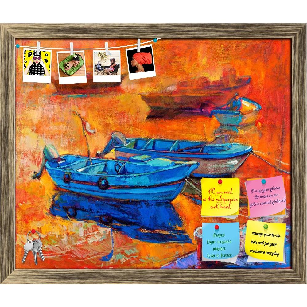 ArtzFolio Artwork Of Boats & Jetty D1 Printed Bulletin Board Notice Pin Board Soft Board | Framed-Bulletin Boards Framed-AZSAO19167219BLB_FR_L-Image Code 5002261 Vishnu Image Folio Pvt Ltd, IC 5002261, ArtzFolio, Bulletin Boards Framed, Landscapes, Fine Art Reprint, artwork, of, boats, jetty, d1, printed, bulletin, board, notice, pin, soft, framed, original, oil, painting, jettypier, canvas.sunset, ocean.modern, impressionism, pin up board, push pin board, extra large cork board, big pin board, notice board