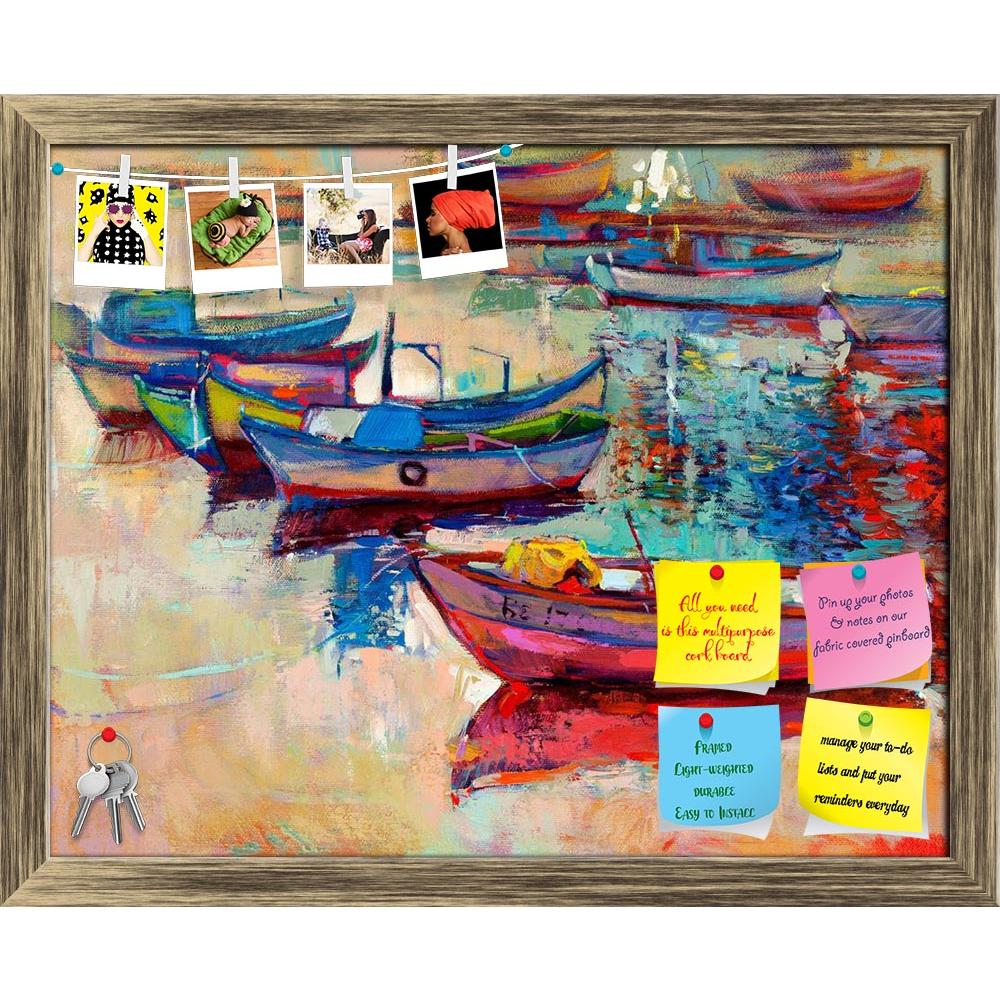 ArtzFolio Artwork Of Boats & Jetty D2 Printed Bulletin Board Notice Pin Board Soft Board | Framed-Bulletin Boards Framed-AZSAO19167220BLB_FR_L-Image Code 5002262 Vishnu Image Folio Pvt Ltd, IC 5002262, ArtzFolio, Bulletin Boards Framed, Landscapes, Fine Art Reprint, artwork, of, boats, jetty, d2, printed, bulletin, board, notice, pin, soft, framed, original, oil, painting, jettypier, canvas.sunset, ocean.modern, impressionism, pin up board, push pin board, extra large cork board, big pin board, notice board