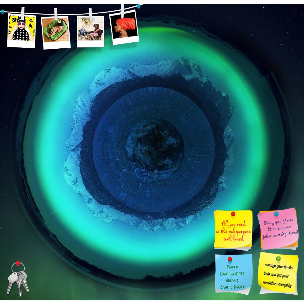 ArtzFolio Little Planet With Alaskan Mountains, Water & Earth Printed Bulletin Board Notice Pin Board Soft Board | Frameless-Bulletin Boards Frameless-AZSAO19182220BLB_FL_L-Image Code 5002263 Vishnu Image Folio Pvt Ltd, IC 5002263, ArtzFolio, Bulletin Boards Frameless, Surrealism, Digital Art, little, planet, with, alaskan, mountains, water, earth, printed, bulletin, board, notice, pin, soft, frameless, created, photo, manipulation, pin up board, push pin board, extra large cork board, big pin board, notice