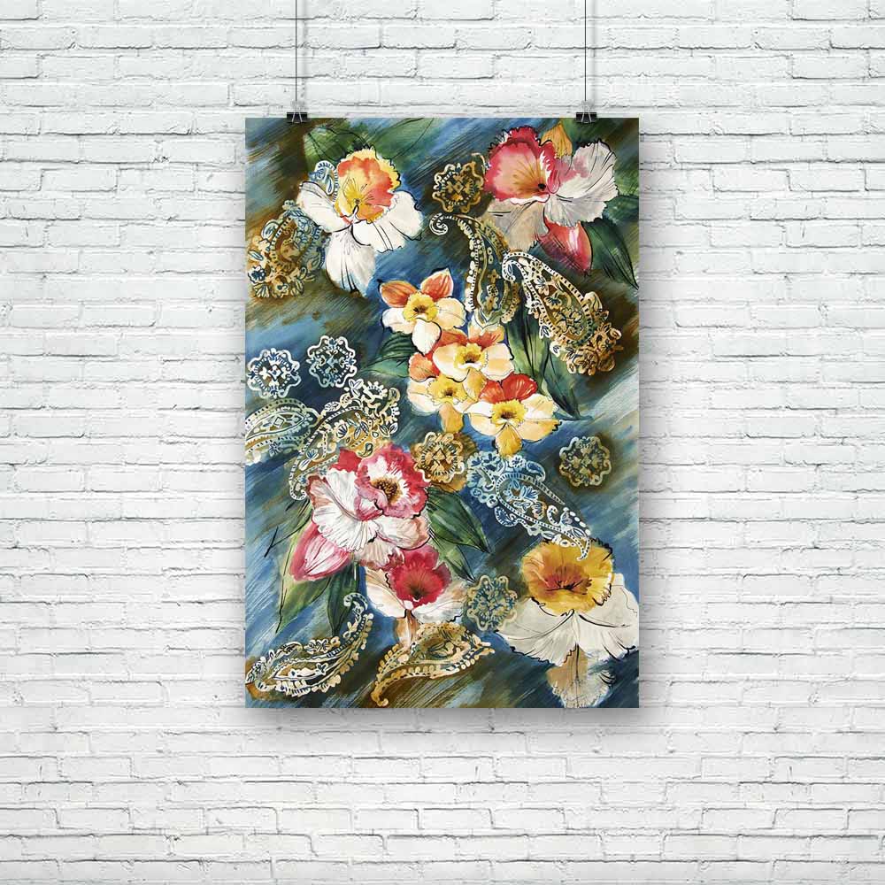 Abstract Art D26 Unframed Paper Poster - Paper Posters Unframed - ArtzFolio.com