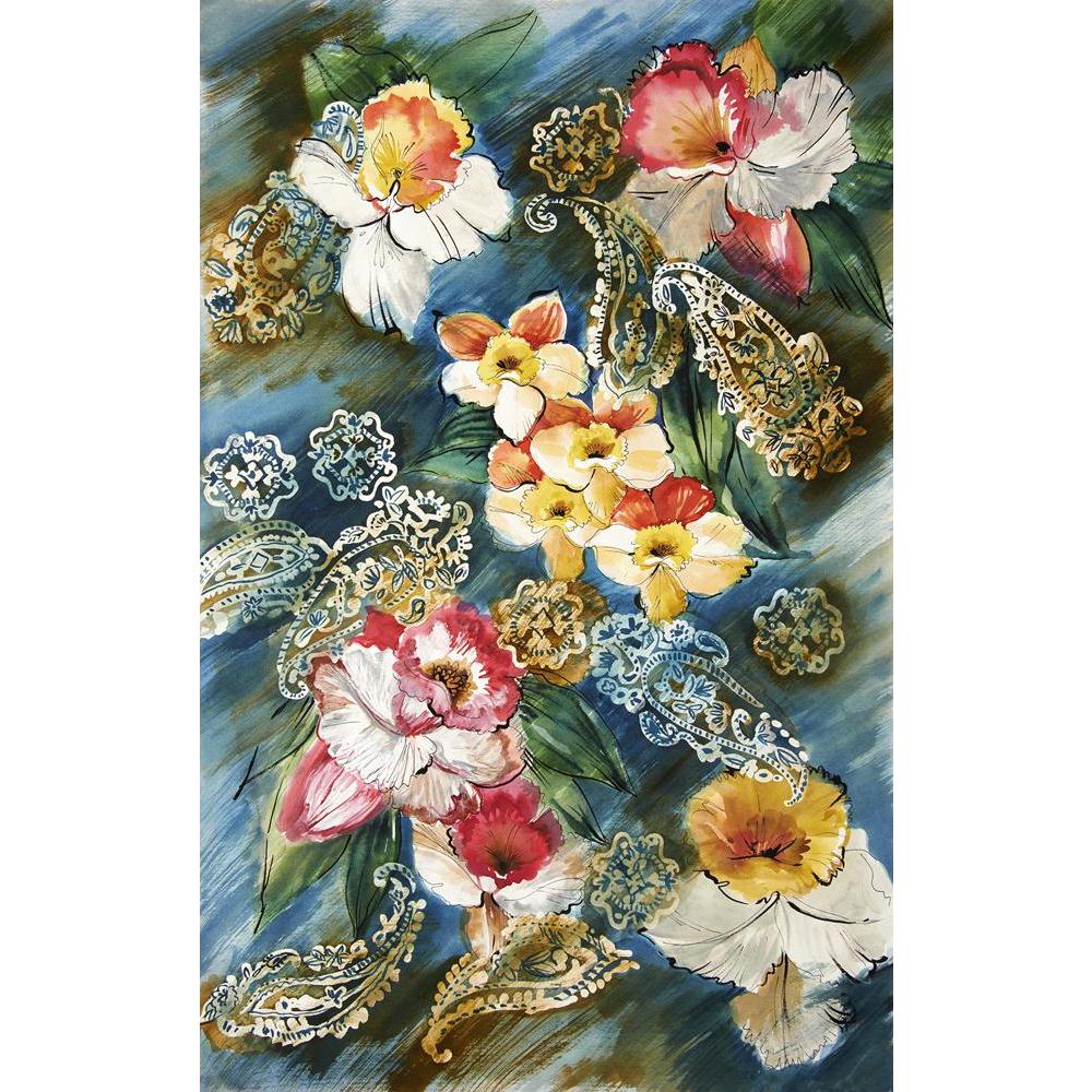 Abstract Art Canvas Painting Synthetic Frame - Paintings MDF Framing - ArtzFolio.com