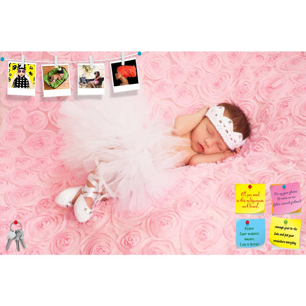 ArtzFolio Newborn Baby D3 Printed Bulletin Board Notice Pin Board Soft Board | Frameless-Bulletin Boards Frameless-AZSAO19226246BLB_FL_L-Image Code 5002275 Vishnu Image Folio Pvt Ltd, IC 5002275, ArtzFolio, Bulletin Boards Frameless, Kids, Photography, newborn, baby, d3, printed, bulletin, board, notice, pin, soft, frameless, girl, wearing, white, ballerina, tutu, pin up board, push pin board, extra large cork board, big pin board, notice board, small bulletin board, cork board, wall notice board, giant cor