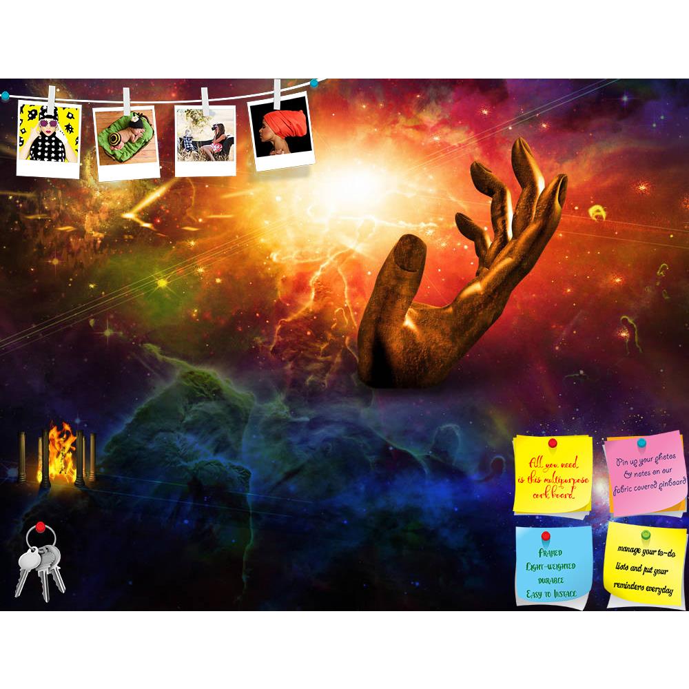 ArtzFolio Temple Of Fire Hand Of Time Printed Bulletin Board Notice Pin Board Soft Board | Frameless-Bulletin Boards Frameless-AZSAO19314584BLB_FL_L-Image Code 5002283 Vishnu Image Folio Pvt Ltd, IC 5002283, ArtzFolio, Bulletin Boards Frameless, Abstract, Surrealism, Digital Art, temple, of, fire, hand, time, printed, bulletin, board, notice, pin, soft, frameless, pin up board, push pin board, extra large cork board, big pin board, notice board, small bulletin board, cork board, wall notice board, giant cor