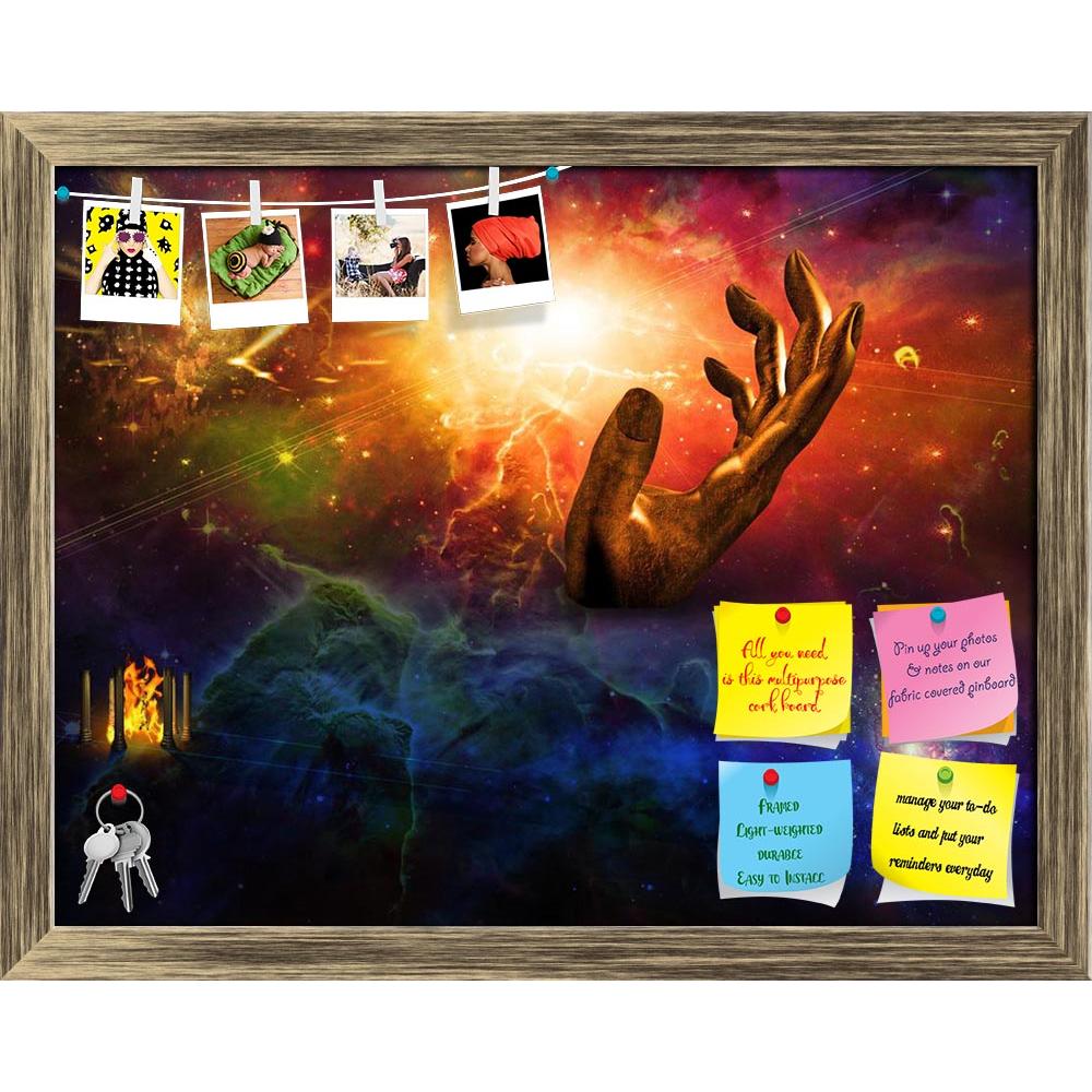 ArtzFolio Temple Of Fire Hand Of Time Printed Bulletin Board Notice Pin Board Soft Board | Framed-Bulletin Boards Framed-AZSAO19314584BLB_FR_L-Image Code 5002283 Vishnu Image Folio Pvt Ltd, IC 5002283, ArtzFolio, Bulletin Boards Framed, Abstract, Surrealism, Digital Art, temple, of, fire, hand, time, printed, bulletin, board, notice, pin, soft, framed, pin up board, push pin board, extra large cork board, big pin board, notice board, small bulletin board, cork board, wall notice board, giant cork board, bul