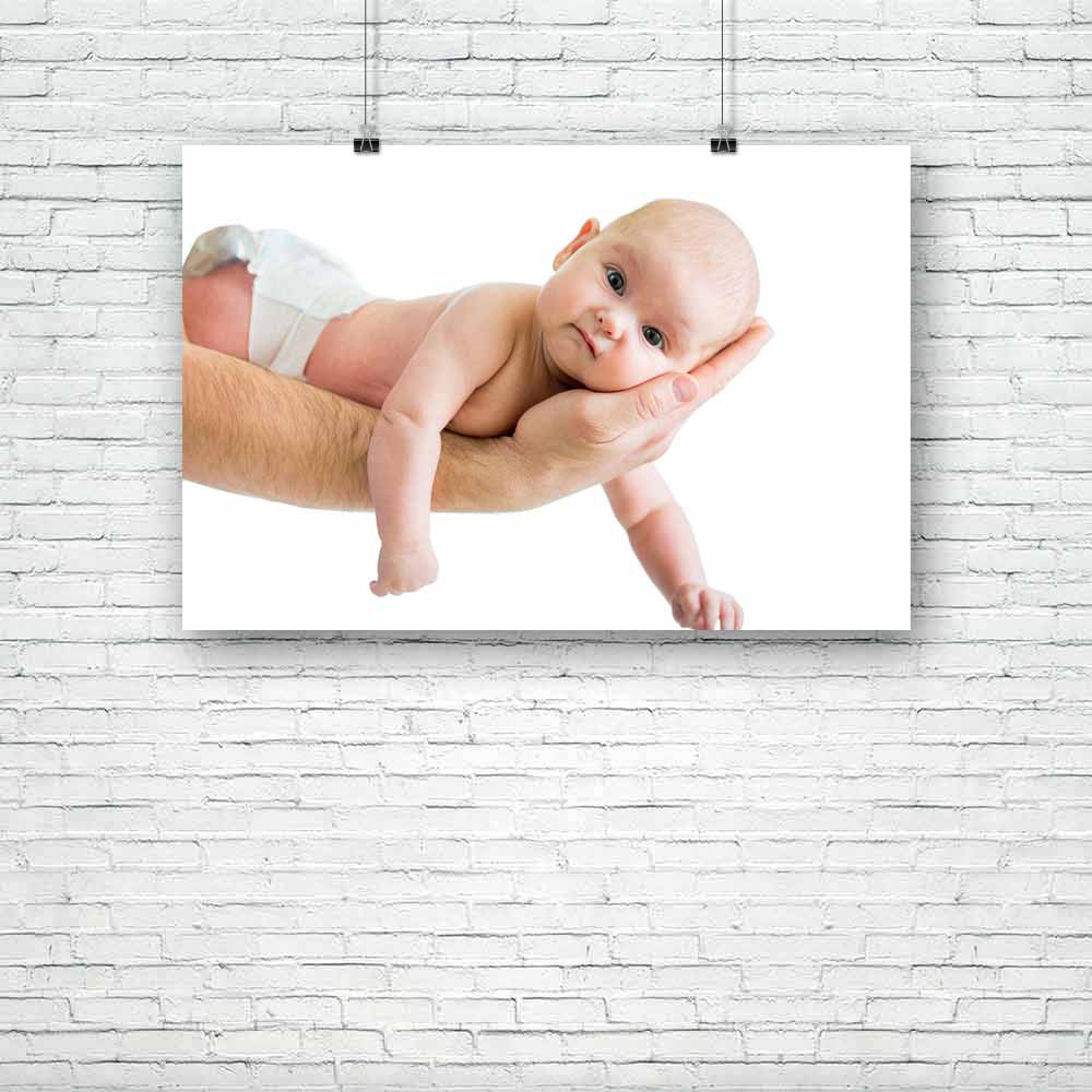 Happy Father Holding Baby Unframed Paper Poster-Paper Posters Unframed-POS_UN-IC 5002287 IC 5002287, Baby, Black and White, Children, Family, Individuals, Kids, Love, Parents, Portraits, Romance, White, happy, father, holding, unframed, paper, poster, newborn, babies, dad, and, adorable, affection, beautiful, care, child, childcare, cute, feelings, friendly, girl, hand, happiness, healthy, infant, innocent, isolated, kid, life, little, looking, man, months, parent, parenthood, partnership, person, portrait,