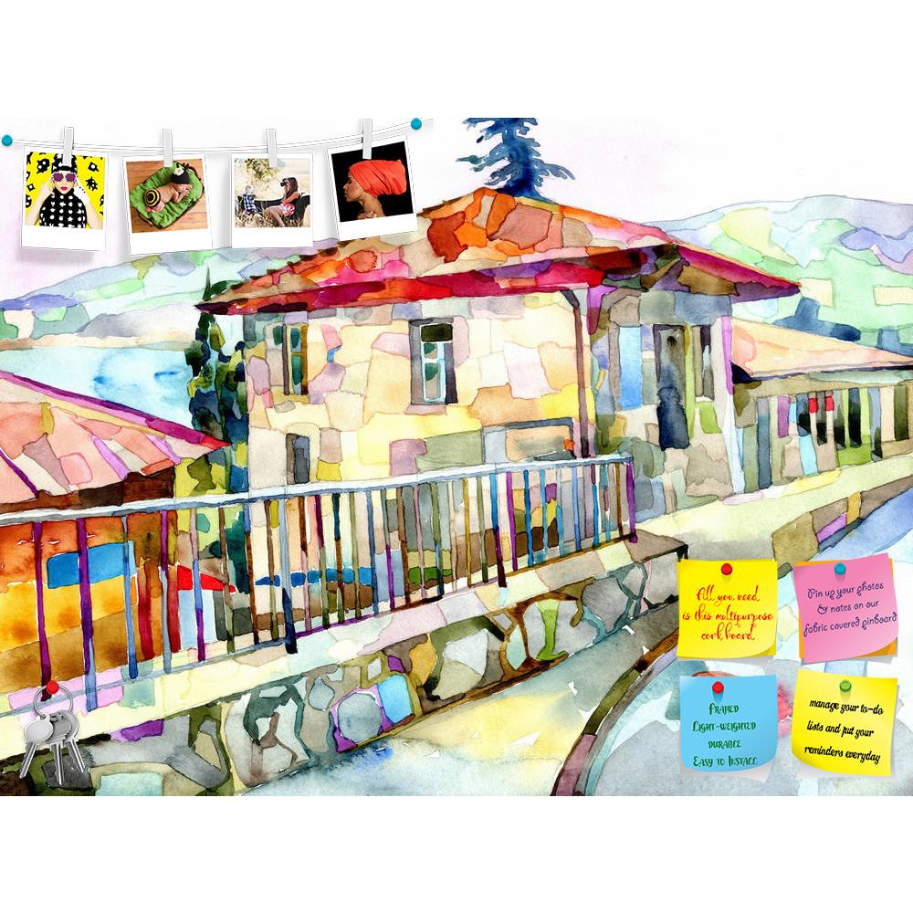 ArtzFolio Old Street In Gurzuf Crimea Ukraine D2 Printed Bulletin Board Notice Pin Board Soft Board | Frameless-Bulletin Boards Frameless-AZSAO19341439BLB_FL_L-Image Code 5002292 Vishnu Image Folio Pvt Ltd, IC 5002292, ArtzFolio, Bulletin Boards Frameless, Places, Fine Art Reprint, old, street, in, gurzuf, crimea, ukraine, d2, printed, bulletin, board, notice, pin, soft, frameless, original, watercolor, painting, paper, plein, air, pin up board, push pin board, extra large cork board, big pin board, notice 