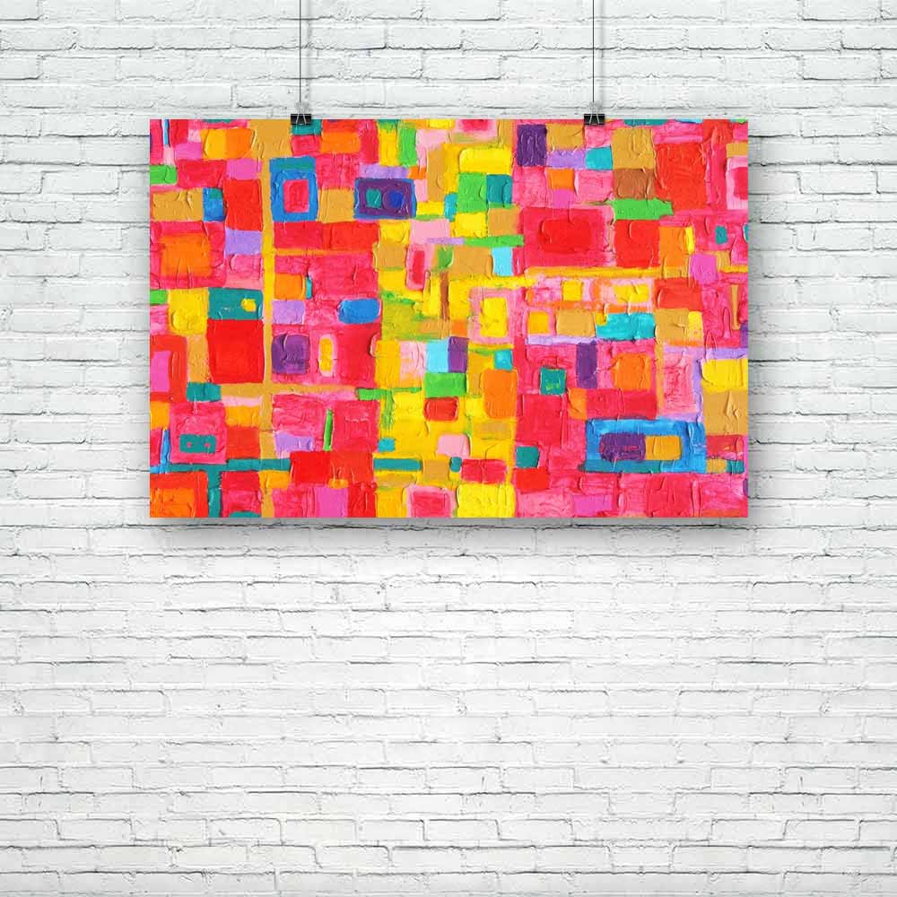 Abstract Artwork D80 Unframed Paper Poster - Paper Posters Unframed - ArtzFolio.com
