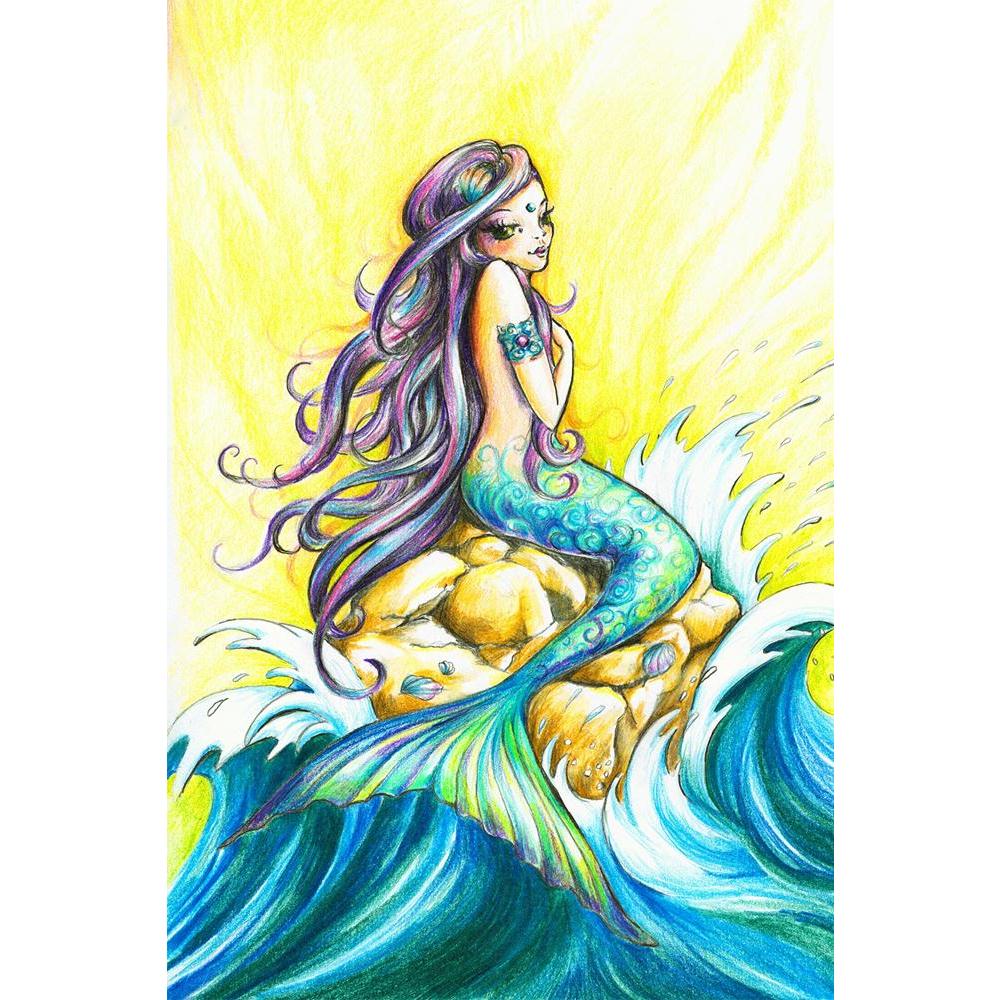 ArtzFolio Beautiful Mermaid Unframed Paper Poster-Paper Posters Unframed-AZART19540239POS_UN_L-Image Code 5002326 Vishnu Image Folio Pvt Ltd, IC 5002326, ArtzFolio, Paper Posters Unframed, Kids, Fine Art Reprint, beautiful, mermaid, unframed, paper, poster, wall, large, size, for, living, room, home, decoration, big, framed, decor, posters, pitaara, box, modern, art, with, frame, bedroom, amazonbasics, door, drawing, small, decorative, office, reception, multiple, friends, images, reprints, reprint, bathroo