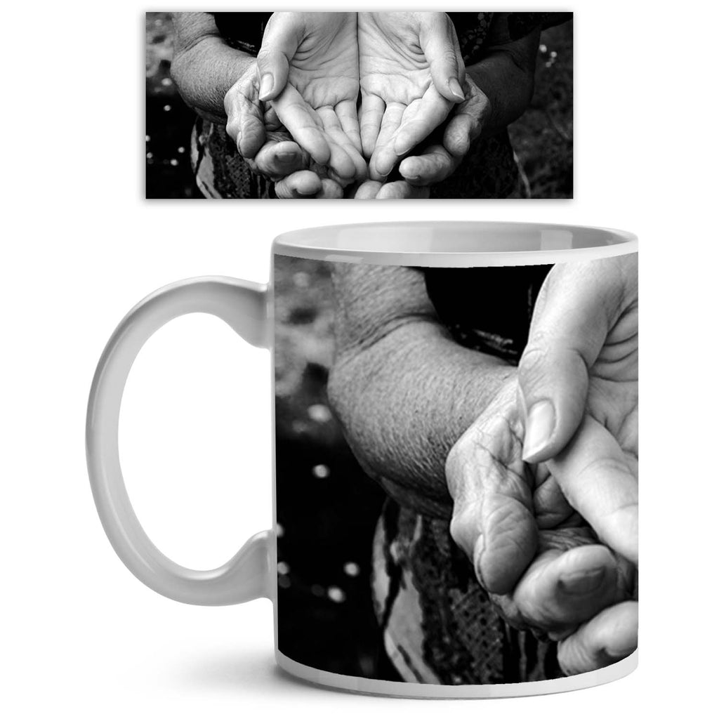 Empty Old & Young Hands Ceramic Coffee Tea Mug Inside White-Coffee Mugs-MUG-IC 5002330 IC 5002330, Adult, Black, Black and White, Family, Health, Love, Nature, Parents, People, Romance, Scenic, White, empty, old, young, hands, ceramic, coffee, tea, mug, inside, poverty, care, hope, affection, age, aged, aid, assist, assistance, autumn, beggary, concept, doctor, elderly, fall, finger, friendship, generation, giving, grandmother, grandparent, green, hand, happiness, healthy, help, hold, home, hospital, human,