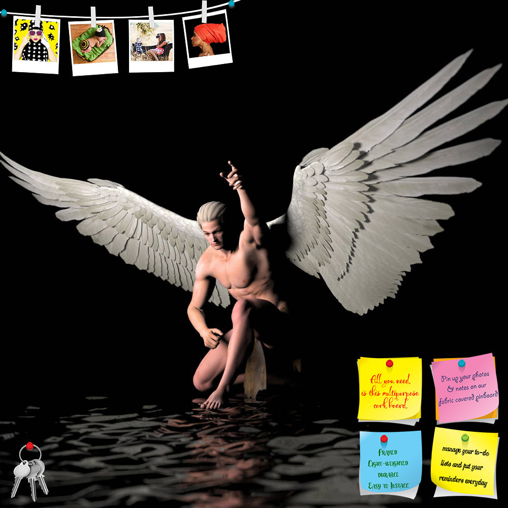 ArtzFolio Guardian Printed Bulletin Board Notice Pin Board Soft Board | Frameless-Bulletin Boards Frameless-AZSAO19600799BLB_FL_L-Image Code 5002334 Vishnu Image Folio Pvt Ltd, IC 5002334, ArtzFolio, Bulletin Boards Frameless, Adult, Fantasy, Digital Art, guardian, printed, bulletin, board, notice, pin, soft, frameless, pin up board, push pin board, extra large cork board, big pin board, notice board, small bulletin board, cork board, wall notice board, giant cork board, bulletin board, office notice board,