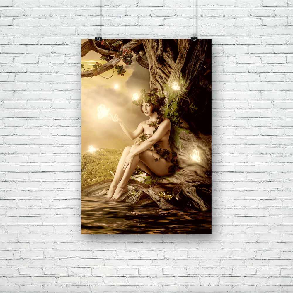 Beautiful Woman D4 Unframed Paper Poster-Paper Posters Unframed-POS_UN-IC 5002339 IC 5002339, Asian, Fantasy, Fashion, Landscapes, Nature, Scenic, Sunrises, Sunsets, Wooden, beautiful, woman, d4, unframed, paper, poster, fairy, nymph, fairies, dryad, landscape, nymphs, tale, attractive, big, butterflies, caucasian, climber, fairytale, female, forest, glowing, grass, green, hairstyle, lake, land, leaves, light, lovely, model, natural, old, pond, pool, posing, pretty, sea, sitting, spring, summer, sun, sunris