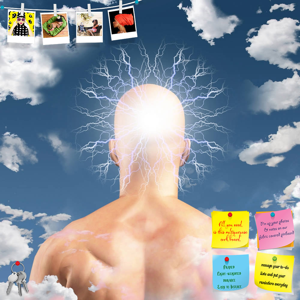 ArtzFolio Man With Head In Clouds Printed Bulletin Board Notice Pin Board Soft Board | Frameless-Bulletin Boards Frameless-AZSAO19687760BLB_FL_L-Image Code 5002346 Vishnu Image Folio Pvt Ltd, IC 5002346, ArtzFolio, Bulletin Boards Frameless, Conceptual, Portraits, Digital Art, man, with, head, in, clouds, printed, bulletin, board, notice, pin, soft, frameless, pin up board, push pin board, extra large cork board, big pin board, notice board, small bulletin board, cork board, wall notice board, giant cork bo