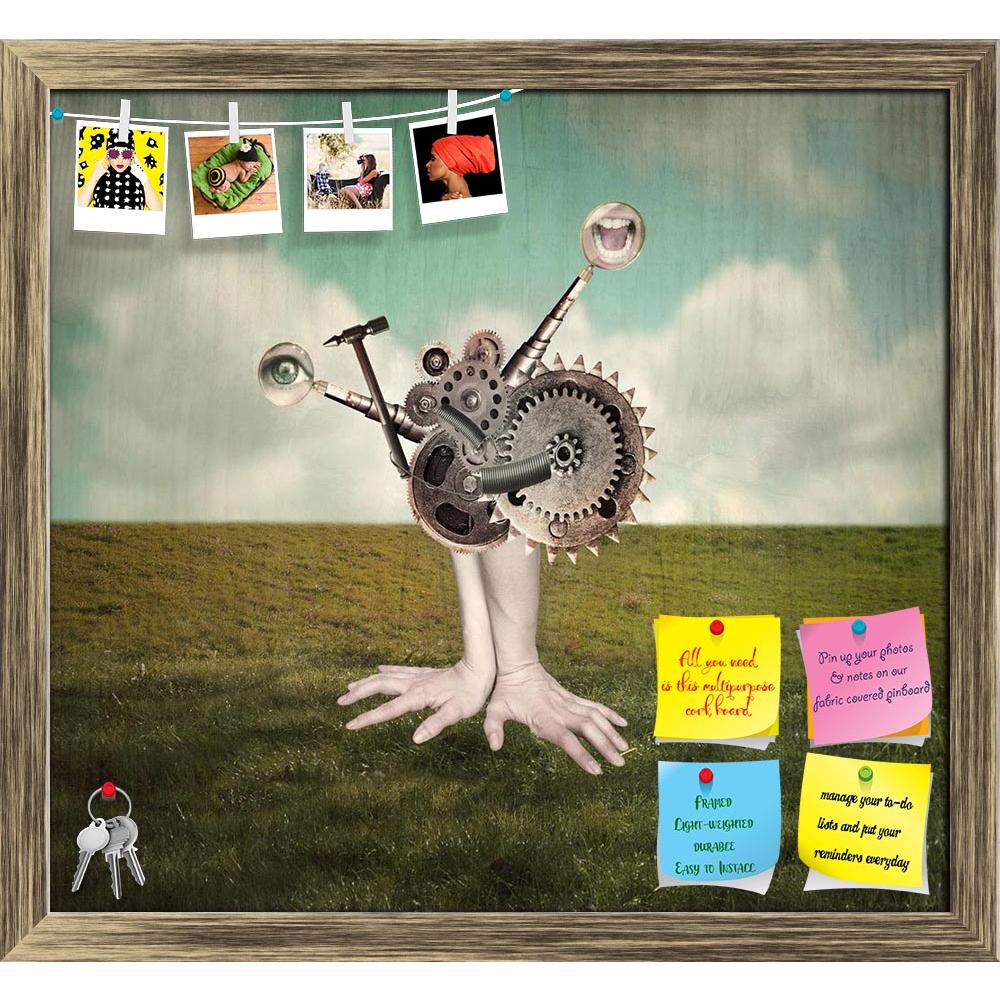 ArtzFolio Artistic Image Of Human Hands & Arms Printed Bulletin Board Notice Pin Board Soft Board | Framed-Bulletin Boards Framed-AZSAO19755401BLB_FR_L-Image Code 5002354 Vishnu Image Folio Pvt Ltd, IC 5002354, ArtzFolio, Bulletin Boards Framed, Conceptual, Vintage, Digital Art, artistic, image, of, human, hands, arms, printed, bulletin, board, notice, pin, soft, framed, fantasy, represent, surreal, mechanism, gears, supposed, move, background, pin up board, push pin board, extra large cork board, big pin b