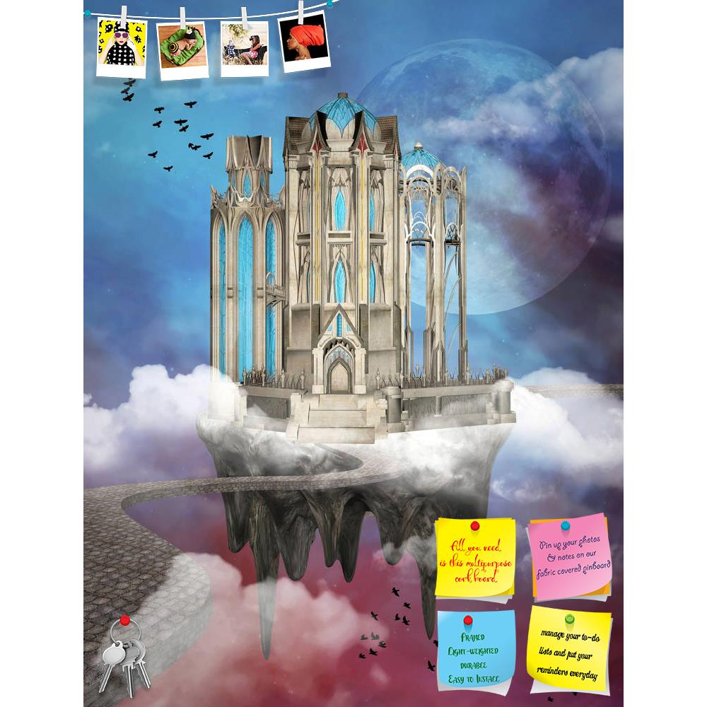 ArtzFolio Fantasy Palace Printed Bulletin Board Notice Pin Board Soft Board | Frameless-Bulletin Boards Frameless-AZSAO19759338BLB_FL_L-Image Code 5002356 Vishnu Image Folio Pvt Ltd, IC 5002356, ArtzFolio, Bulletin Boards Frameless, Conceptual, Digital Art, fantasy, palace, printed, bulletin, board, notice, pin, soft, frameless, pin up board, push pin board, extra large cork board, big pin board, notice board, small bulletin board, cork board, wall notice board, giant cork board, bulletin board, office noti