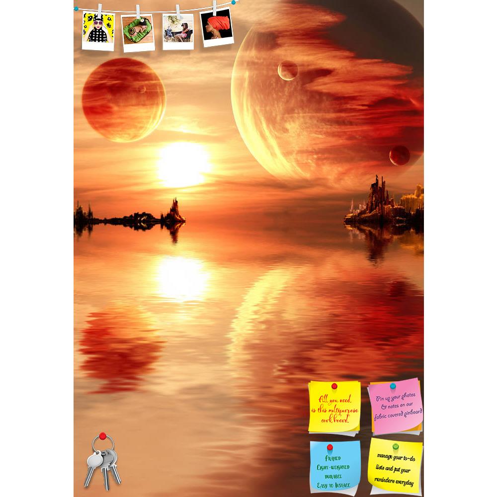 ArtzFolio Landscape In Fantasy Planet D3 Printed Bulletin Board Notice Pin Board Soft Board | Frameless-Bulletin Boards Frameless-AZSAO19794810BLB_FL_L-Image Code 5002357 Vishnu Image Folio Pvt Ltd, IC 5002357, ArtzFolio, Bulletin Boards Frameless, Surrealism, Digital Art, landscape, in, fantasy, planet, d3, printed, bulletin, board, notice, pin, soft, frameless, pin up board, push pin board, extra large cork board, big pin board, notice board, small bulletin board, cork board, wall notice board, giant cork