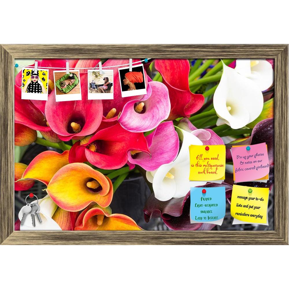 ArtzFolio Calla Lily Flowers Printed Bulletin Board Notice Pin Board Soft Board | Framed-Bulletin Boards Framed-AZSAO19801056BLB_FR_L-Image Code 5002358 Vishnu Image Folio Pvt Ltd, IC 5002358, ArtzFolio, Bulletin Boards Framed, Floral, Photography, calla, lily, flowers, printed, bulletin, board, notice, pin, soft, framed, full, bloom, display, farmers, market, pin up board, push pin board, extra large cork board, big pin board, notice board, small bulletin board, cork board, wall notice board, giant cork bo