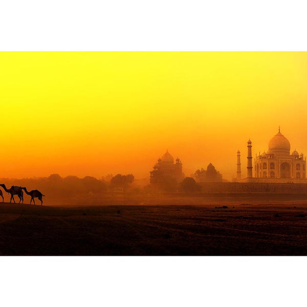 Taj Mahal, India D4 Unframed Paper Poster-Paper Posters Unframed-POS_UN-IC 5002362 IC 5002362, Allah, Arabic, Architecture, Automobiles, Indian, Islam, Landmarks, Landscapes, Love, Marble, Marble and Stone, Mughal Art, Nature, Panorama, Places, Religion, Religious, Romance, Scenic, Sunrises, Sunsets, Transportation, Travel, Vehicles, taj, mahal, india, d4, unframed, paper, wall, poster, tajmahal, adventure, agra, beautiful, building, camel, caravan, dawn, desert, destination, famous, getaway, heritage, jour