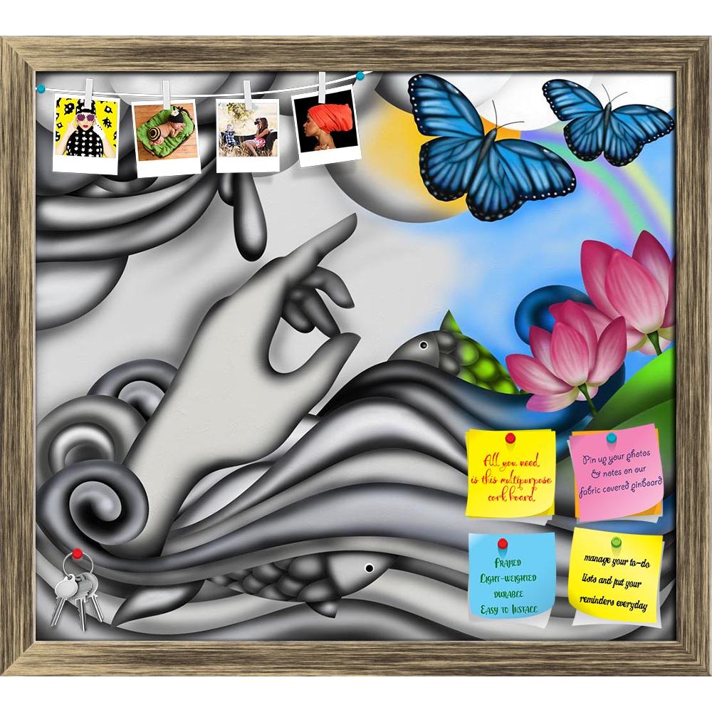 ArtzFolio Colorful Butterflies & Rainbow Printed Bulletin Board Notice Pin Board Soft Board | Framed-Bulletin Boards Framed-AZSAO19847677BLB_FR_L-Image Code 5002363 Vishnu Image Folio Pvt Ltd, IC 5002363, ArtzFolio, Bulletin Boards Framed, Kids, Digital Art, colorful, butterflies, rainbow, printed, bulletin, board, notice, pin, soft, framed, abstract, background, pin up board, push pin board, extra large cork board, big pin board, notice board, small bulletin board, cork board, wall notice board, giant cork