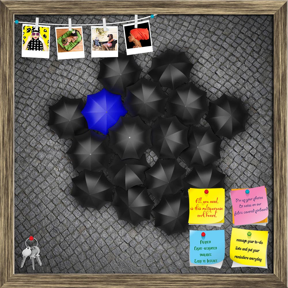 ArtzFolio Umbrella Photo D1 Printed Bulletin Board Notice Pin Board Soft Board | Framed-Bulletin Boards Framed-AZSAO19867131BLB_FR_L-Image Code 5002368 Vishnu Image Folio Pvt Ltd, IC 5002368, ArtzFolio, Bulletin Boards Framed, Conceptual, Digital Art, umbrella, photo, d1, printed, bulletin, board, notice, pin, soft, framed, one, unique, blue, among, many, black, pin up board, push pin board, extra large cork board, big pin board, notice board, small bulletin board, cork board, wall notice board, giant cork 