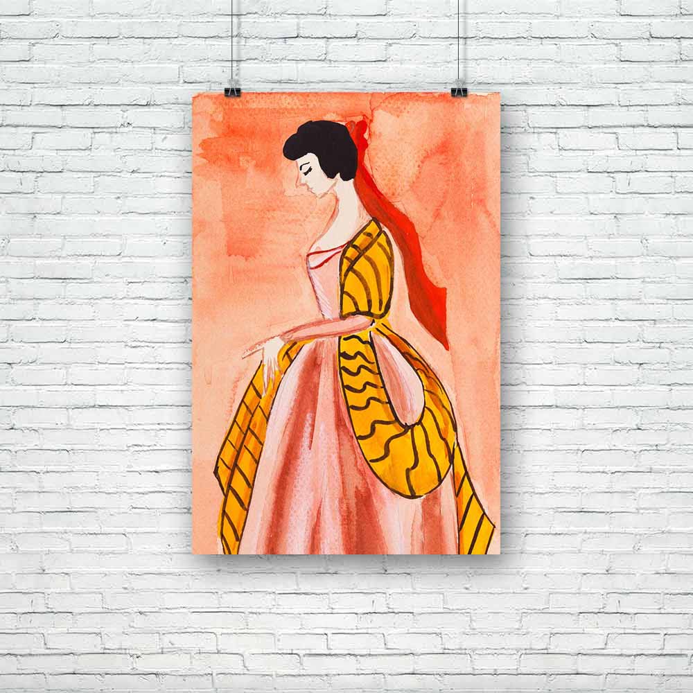Historical Costume D1 Unframed Paper Poster-Paper Posters Unframed-POS_UN-IC 5002374 IC 5002374, Ancient, Art and Paintings, Culture, Drawing, Ethnic, Fashion, Historical, Illustrations, Medieval, Paintings, Patterns, Retro, Signs, Signs and Symbols, Sketches, Spanish, Traditional, Tribal, Vintage, World Culture, costume, d1, unframed, paper, poster, antique, apparel, art, artistic, artwork, clothes, clothing, depiction, design, draught, drawn, dress, female, frock, garb, garment, gown, historic, history, i