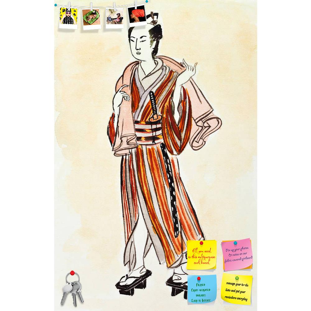 ArtzFolio Historical Clothes Printed Bulletin Board Notice Pin Board Soft Board | Frameless-Bulletin Boards Frameless-AZSAO19879160BLB_FL_L-Image Code 5002375 Vishnu Image Folio Pvt Ltd, IC 5002375, ArtzFolio, Bulletin Boards Frameless, Historical, Traditional, Fine Art Reprint, clothes, printed, bulletin, board, notice, pin, soft, frameless, japanese, samurai, man, dress, stylized, print, isoda, koryusai, 1770, years, pin up board, push pin board, extra large cork board, big pin board, notice board, small 