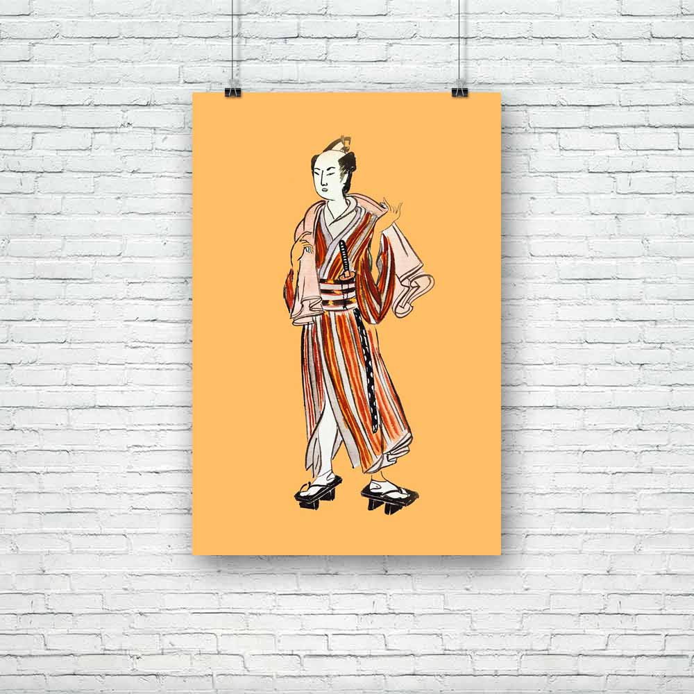 Historical Clothes Unframed Paper Poster-Paper Posters Unframed-POS_UN-IC 5002375 IC 5002375, Ancient, Art and Paintings, Culture, Drawing, Ethnic, Fashion, Historical, Illustrations, Japanese, Medieval, Paintings, Patterns, Signs, Signs and Symbols, Sketches, Traditional, Tribal, Vintage, World Culture, clothes, unframed, paper, poster, actor, apparel, art, artistic, artwork, clothing, costume, design, draught, drawn, dress, frock, garb, garment, historic, history, illustration, image, japan, kimono, man, 