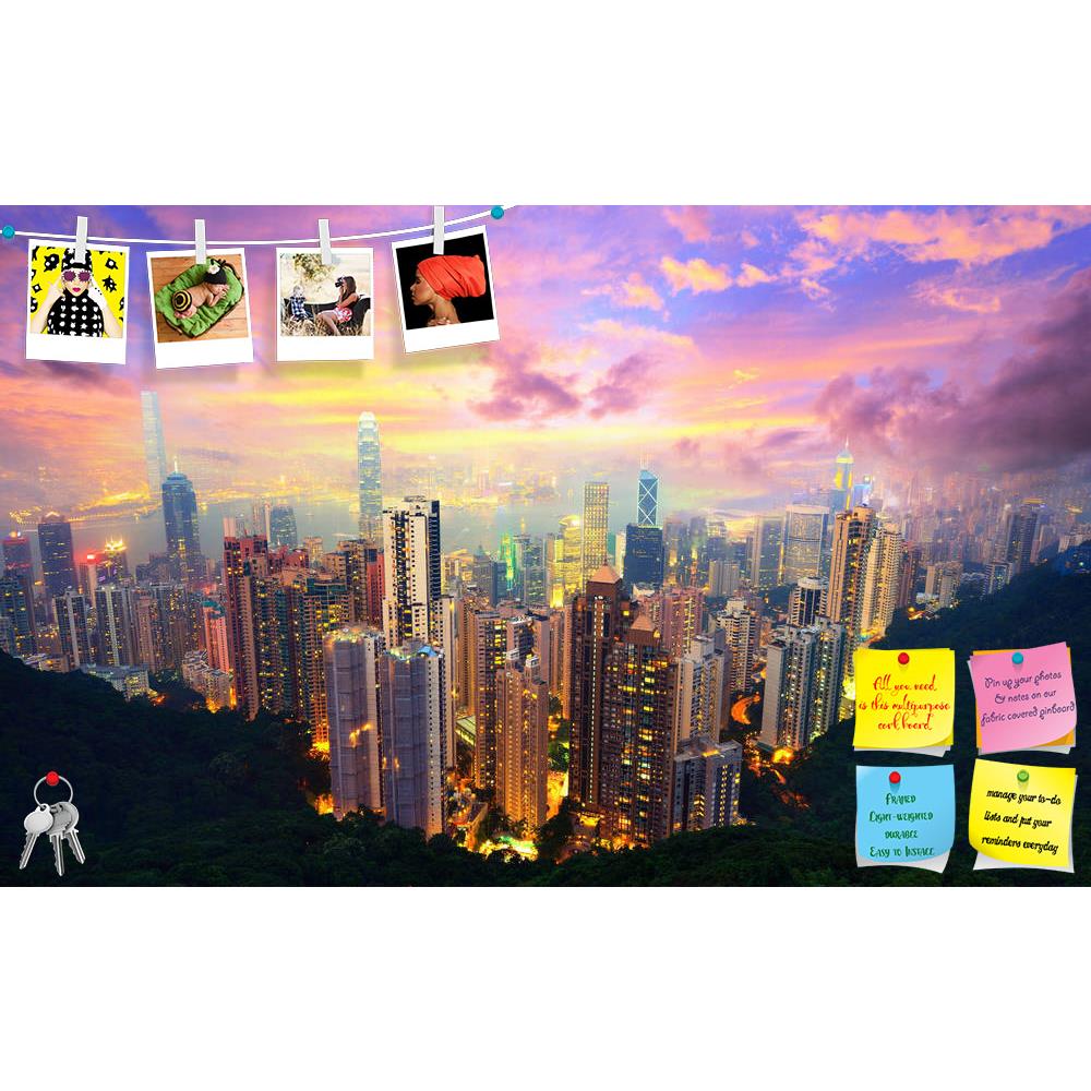 ArtzFolio Famed Skyline Of Hong Kong From Victoria Peak Printed Bulletin Board Notice Pin Board Soft Board | Frameless-Bulletin Boards Frameless-AZSAO19942865BLB_FL_L-Image Code 5002383 Vishnu Image Folio Pvt Ltd, IC 5002383, ArtzFolio, Bulletin Boards Frameless, Places, Photography, famed, skyline, of, hong, kong, from, victoria, peak, printed, bulletin, board, notice, pin, soft, frameless, business, district, location, famous, place, landmark, view, scenery, scenic, scene, urban, metropolitan, metropolis,