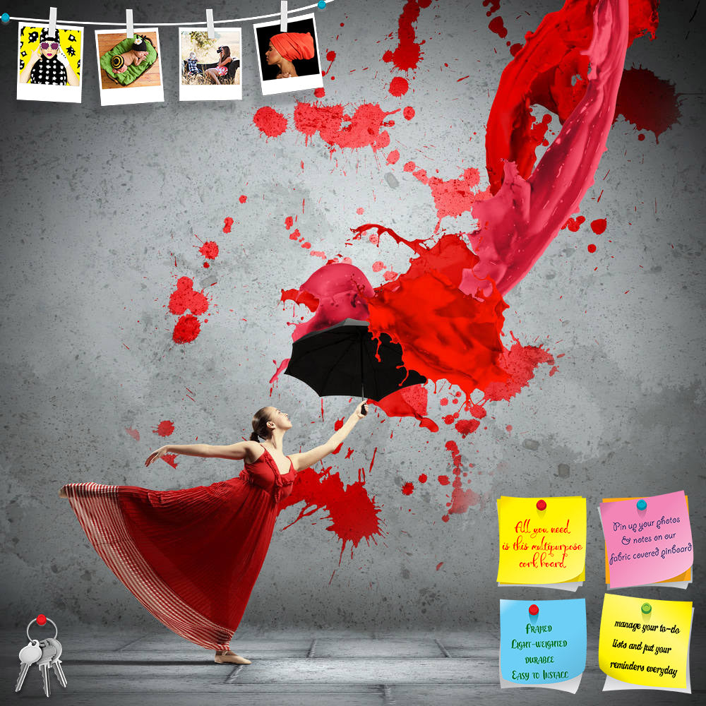 ArtzFolio Ballet Dancer With Umbrella Under The Paint D2 Printed Bulletin Board Notice Pin Board Soft Board | Frameless-Bulletin Boards Frameless-AZSAO20149728BLB_FL_L-Image Code 5002397 Vishnu Image Folio Pvt Ltd, IC 5002397, ArtzFolio, Bulletin Boards Frameless, Figurative, Music & Dance, Photography, ballet, dancer, with, umbrella, under, the, paint, d2, printed, bulletin, board, notice, pin, soft, frameless, flying, satin, dress, pin up board, push pin board, extra large cork board, big pin board, notic