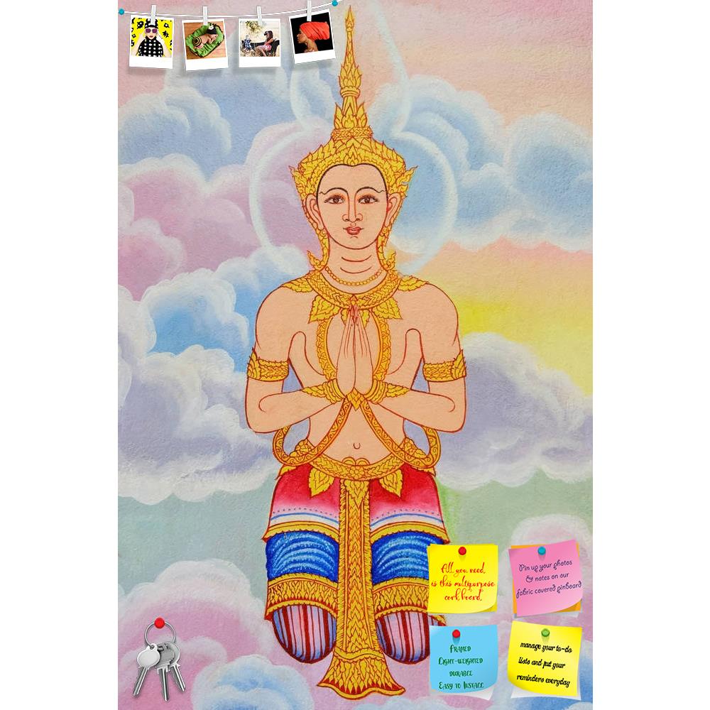 ArtzFolio Buddhist Church Thailand Printed Bulletin Board Notice Pin Board Soft Board | Frameless-Bulletin Boards Frameless-AZSAO20161825BLB_FL_L-Image Code 5002398 Vishnu Image Folio Pvt Ltd, IC 5002398, ArtzFolio, Bulletin Boards Frameless, Religious, Fine Art Reprint, buddhist, church, thailand, printed, bulletin, board, notice, pin, soft, frameless, generality, any, kind, art, decorated, temple, pavilion, hall, etc, created, money, donated, people, hire, artist, they, are, public, domain, treasure, budd