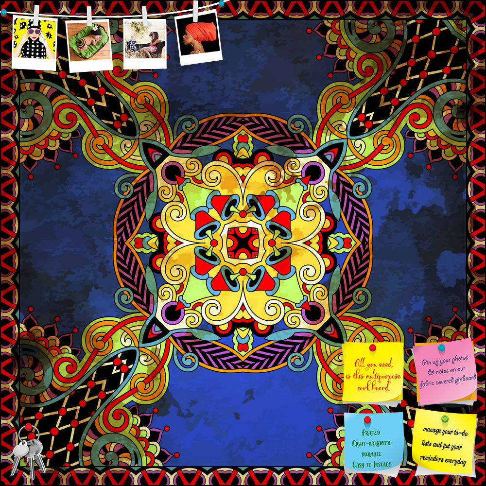 ArtzFolio Floral Paisley Bandanna D1 Printed Bulletin Board Notice Pin Board Soft Board | Frameless-Bulletin Boards Frameless-AZSAO20202036BLB_FL_L-Image Code 5002406 Vishnu Image Folio Pvt Ltd, IC 5002406, ArtzFolio, Bulletin Boards Frameless, Abstract, Digital Art, floral, paisley, bandanna, d1, printed, bulletin, board, notice, pin, soft, frameless, traditional, ornamental, use, this, pattern, design, carpet, shawl, pillow, cushion, pin up board, push pin board, extra large cork board, big pin board, not