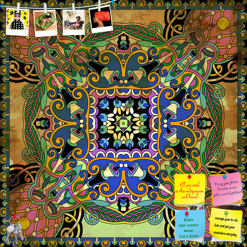 ArtzFolio Floral Paisley Bandanna D2 Printed Bulletin Board Notice Pin Board Soft Board | Frameless-Bulletin Boards Frameless-AZSAO20202047BLB_FL_L-Image Code 5002407 Vishnu Image Folio Pvt Ltd, IC 5002407, ArtzFolio, Bulletin Boards Frameless, Abstract, Digital Art, floral, paisley, bandanna, d2, printed, bulletin, board, notice, pin, soft, frameless, traditional, ornamental, use, this, pattern, design, carpet, shawl, pillow, cushion, pin up board, push pin board, extra large cork board, big pin board, not